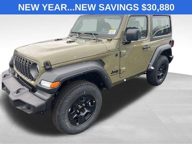 new 2025 Jeep Wrangler car, priced at $30,880