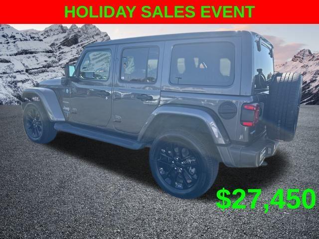 used 2021 Jeep Wrangler Unlimited 4xe car, priced at $27,450