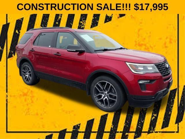 used 2018 Ford Explorer car, priced at $17,995
