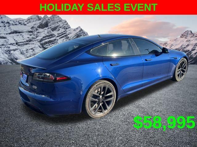 used 2022 Tesla Model S car, priced at $58,995