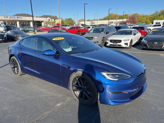 used 2022 Tesla Model S car, priced at $59,995