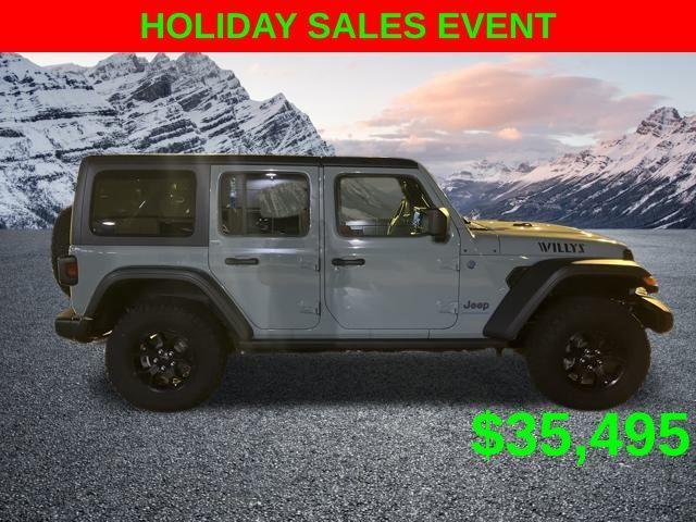 used 2024 Jeep Wrangler 4xe car, priced at $35,495