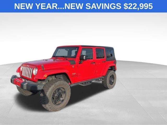 used 2017 Jeep Wrangler Unlimited car, priced at $22,995