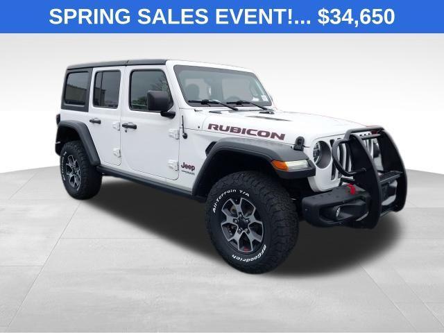 used 2022 Jeep Wrangler Unlimited car, priced at $34,650