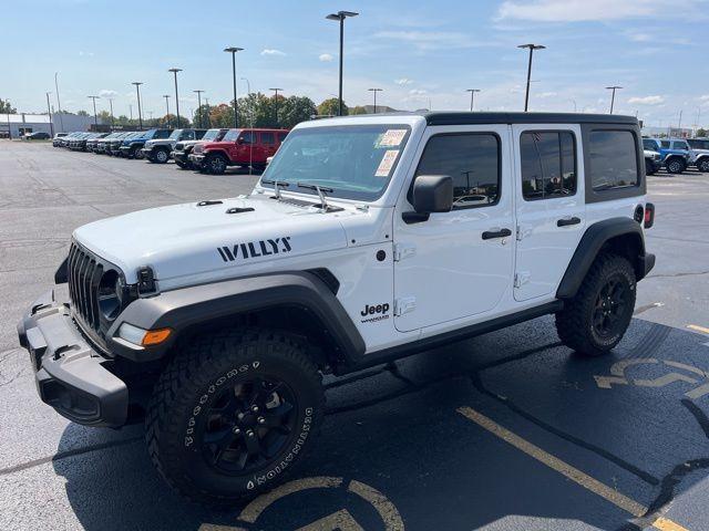 used 2022 Jeep Wrangler Unlimited car, priced at $31,500