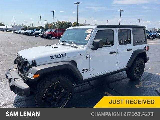 used 2022 Jeep Wrangler Unlimited car, priced at $31,500