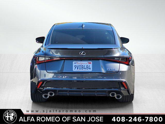 used 2024 Lexus IS 500 car, priced at $66,995