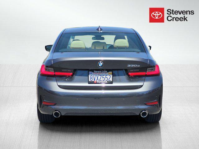 used 2021 BMW 330e car, priced at $27,955