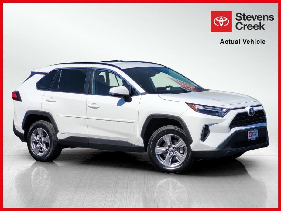 used 2023 Toyota RAV4 Hybrid car, priced at $34,900