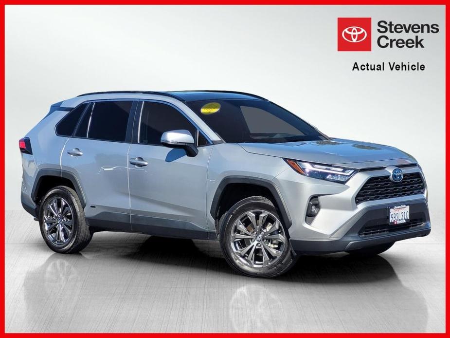 used 2022 Toyota RAV4 Hybrid car, priced at $40,900