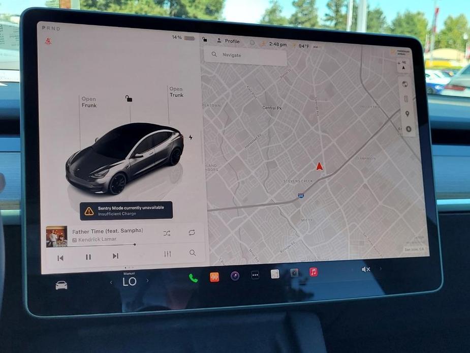 used 2023 Tesla Model 3 car, priced at $37,900