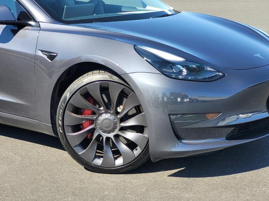 used 2023 Tesla Model 3 car, priced at $37,900