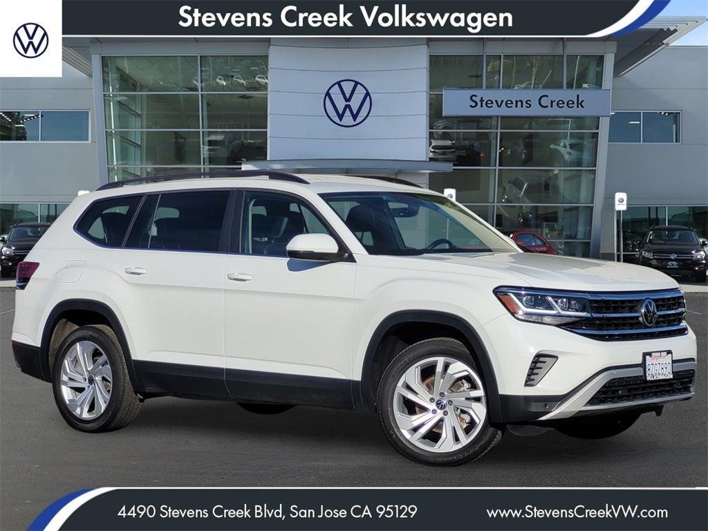 used 2021 Volkswagen Atlas car, priced at $28,900