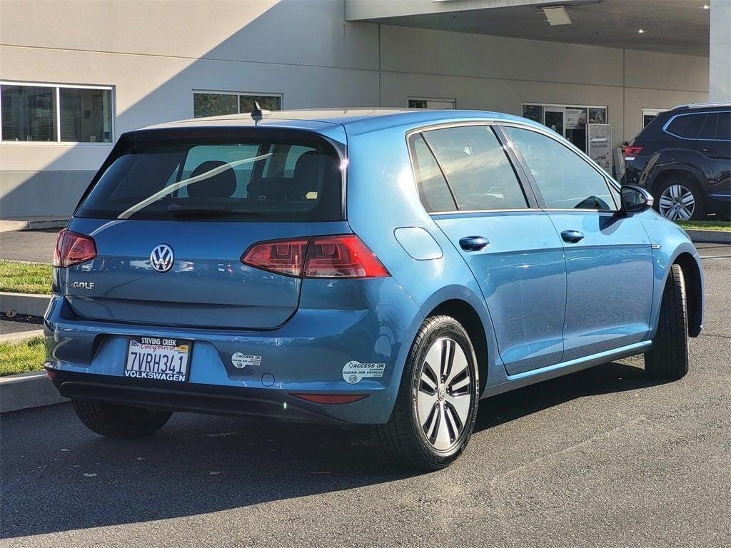 used 2016 Volkswagen e-Golf car, priced at $11,900