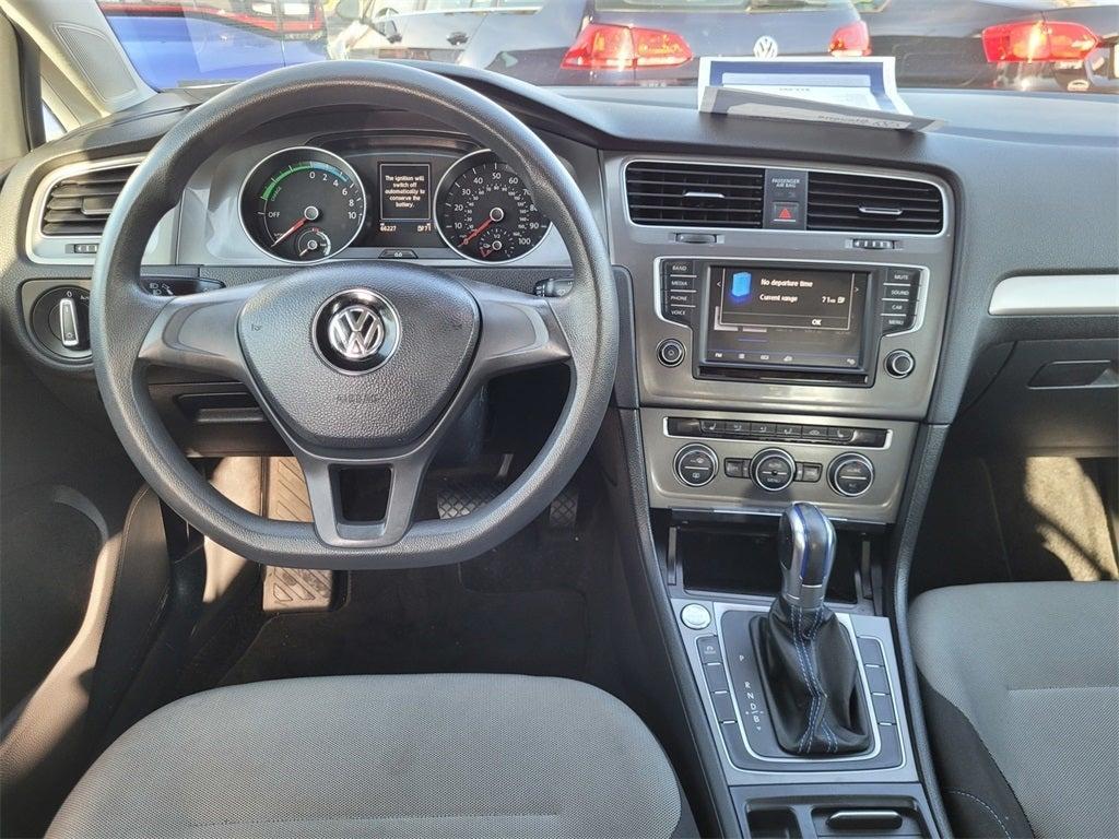 used 2016 Volkswagen e-Golf car, priced at $11,900