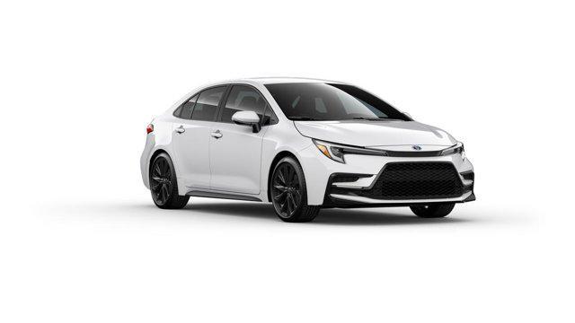 new 2025 Toyota Corolla Hybrid car, priced at $31,684