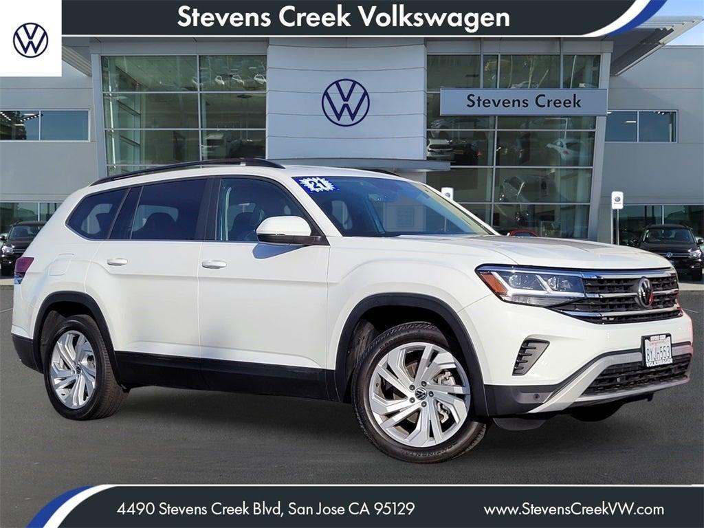 used 2021 Volkswagen Atlas car, priced at $31,900