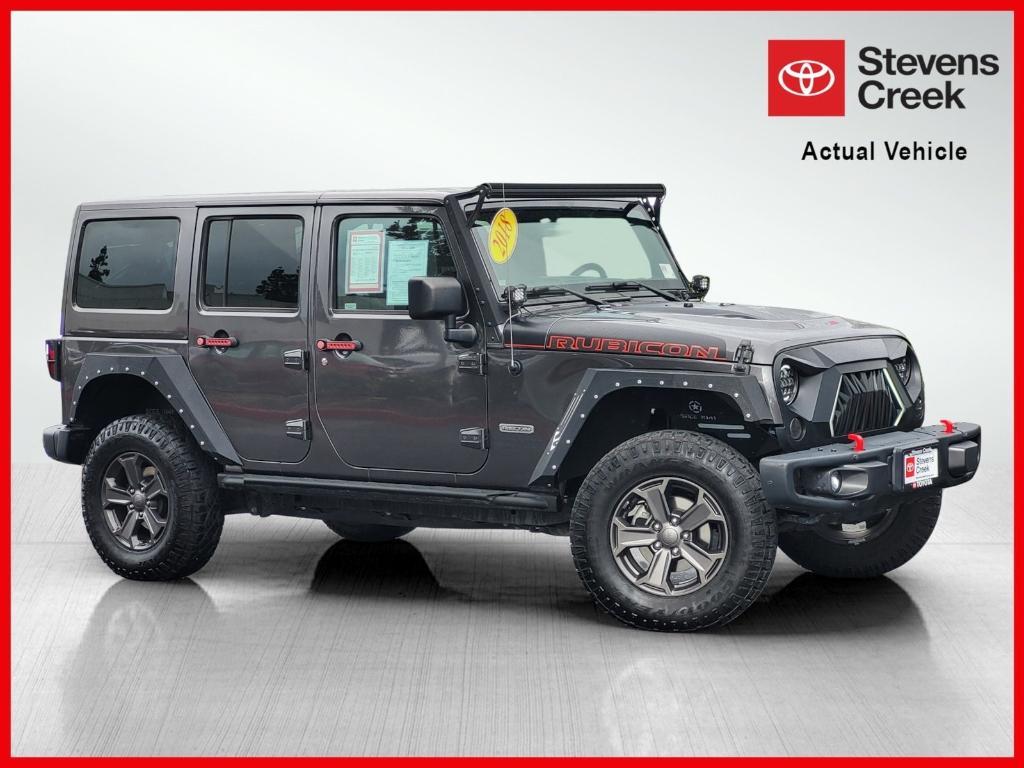 used 2018 Jeep Wrangler JK Unlimited car, priced at $29,700