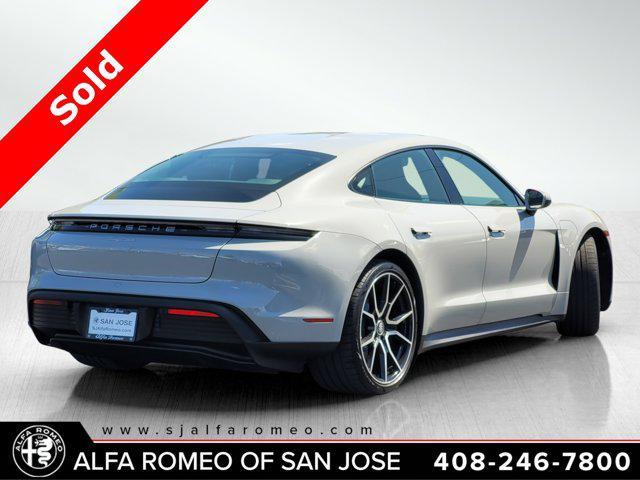 used 2022 Porsche Taycan car, priced at $59,995