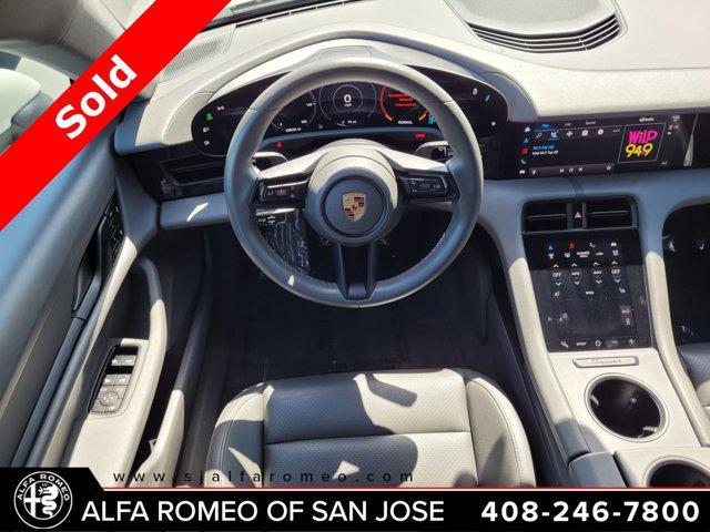 used 2022 Porsche Taycan car, priced at $59,995