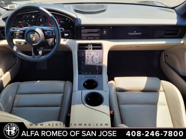 used 2021 Porsche Taycan car, priced at $59,995