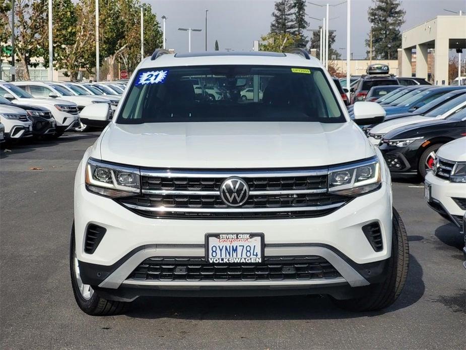 used 2021 Volkswagen Atlas car, priced at $31,995