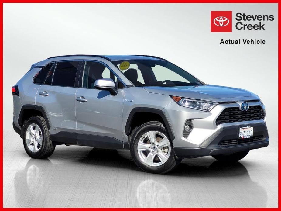 used 2021 Toyota RAV4 Hybrid car, priced at $26,900