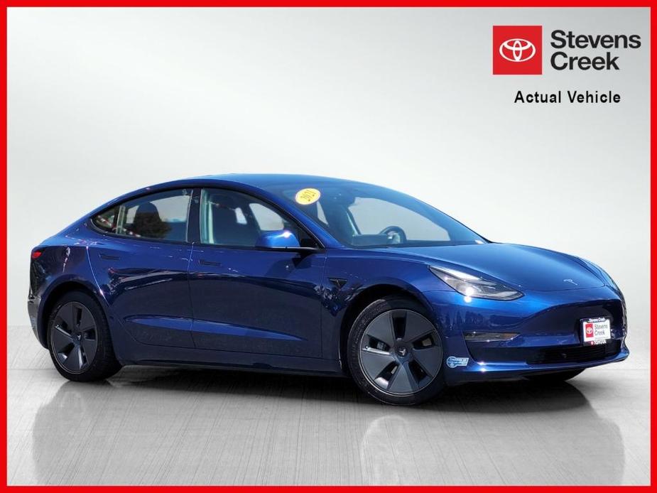 used 2021 Tesla Model 3 car, priced at $26,900
