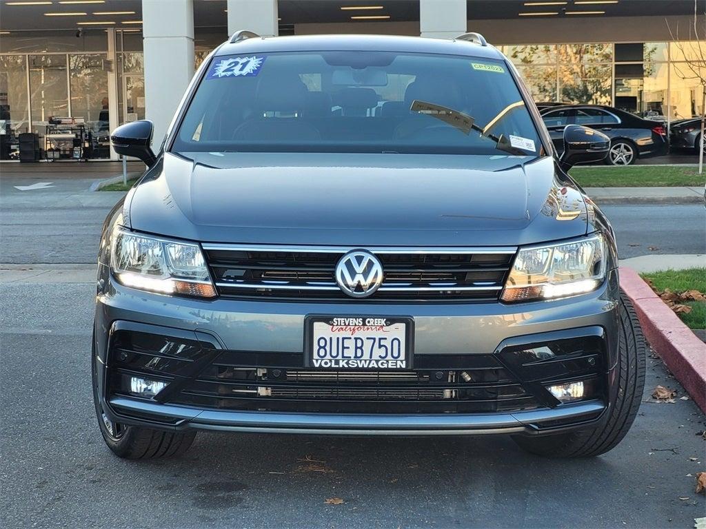 used 2021 Volkswagen Tiguan car, priced at $24,300