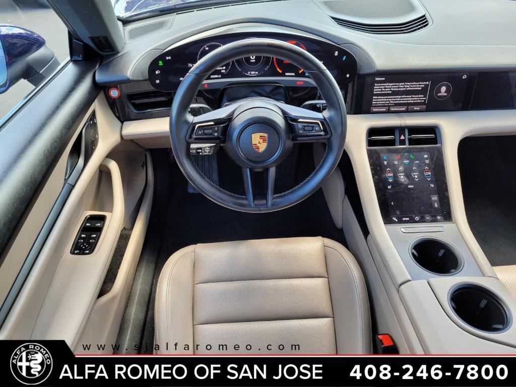used 2022 Porsche Taycan car, priced at $63,995