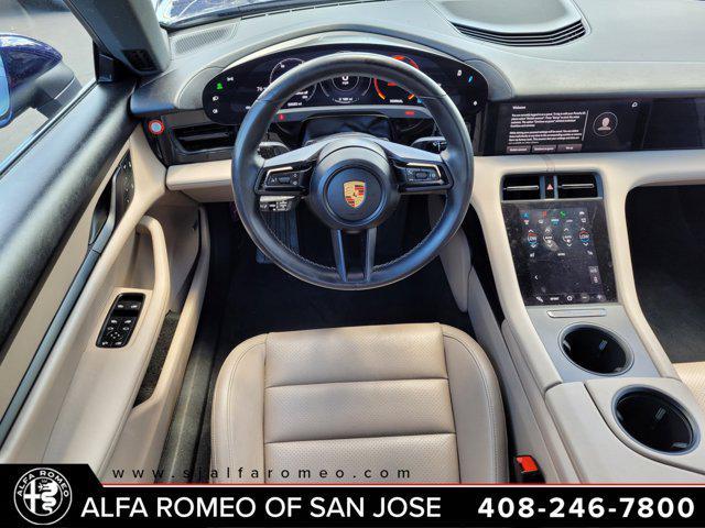 used 2022 Porsche Taycan car, priced at $56,995