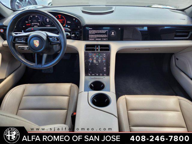 used 2022 Porsche Taycan car, priced at $56,995