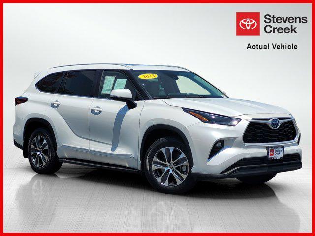 used 2023 Toyota Highlander Hybrid car, priced at $44,900