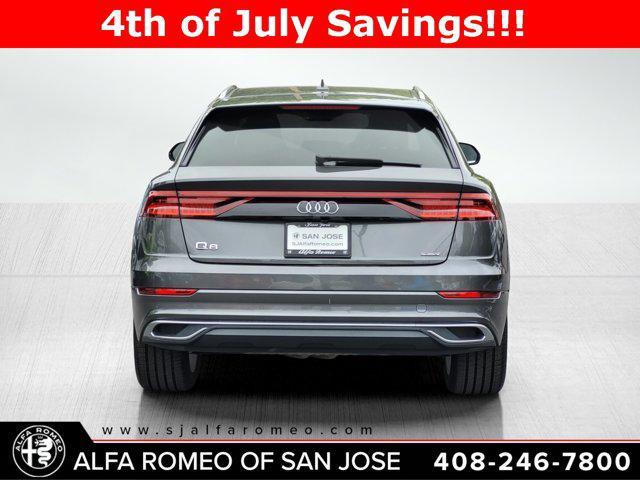 used 2022 Audi Q8 car, priced at $42,495