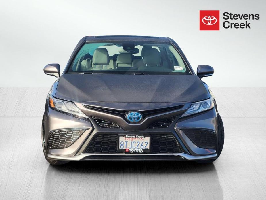 used 2021 Toyota Camry Hybrid car, priced at $24,900