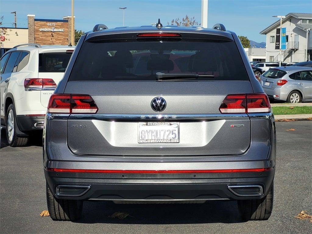 used 2021 Volkswagen Atlas car, priced at $31,900