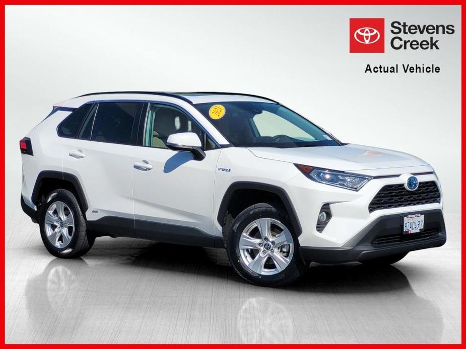 used 2021 Toyota RAV4 Hybrid car, priced at $32,900