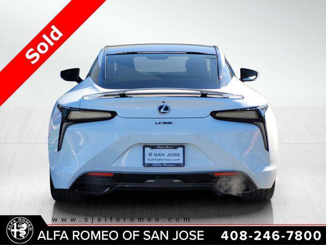 used 2020 Lexus LC 500 car, priced at $78,888