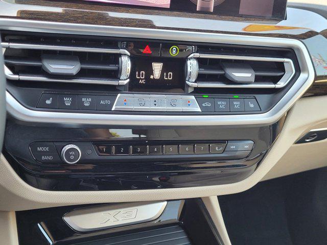 used 2022 BMW X3 car, priced at $34,900