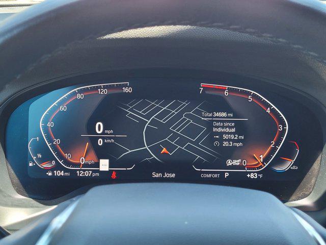 used 2022 BMW X3 car, priced at $34,900