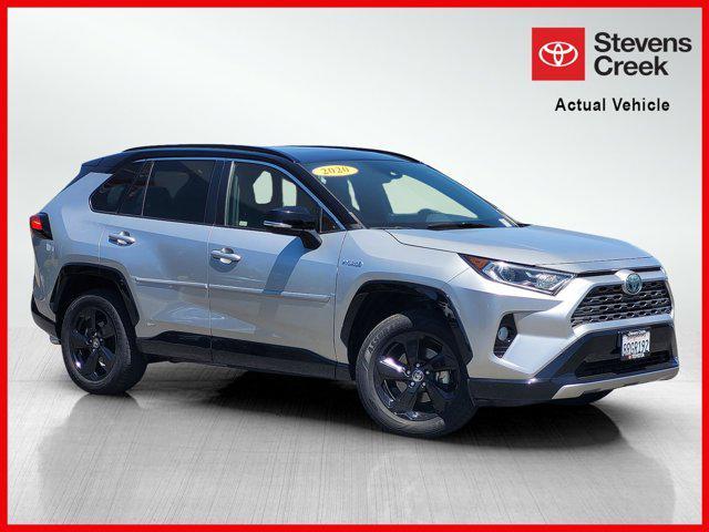 used 2020 Toyota RAV4 Hybrid car, priced at $32,900