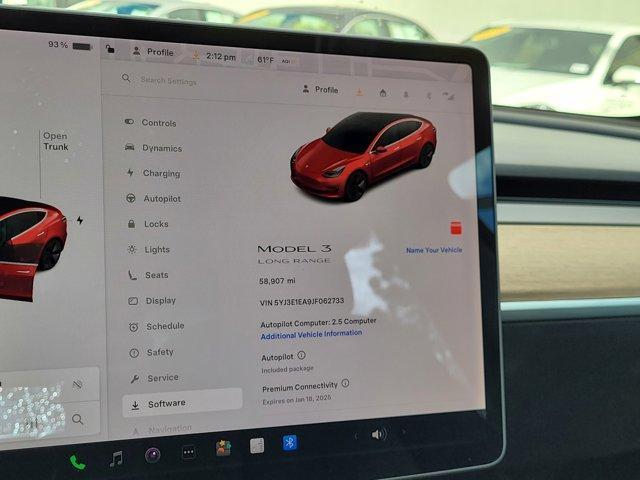 used 2018 Tesla Model 3 car, priced at $21,900
