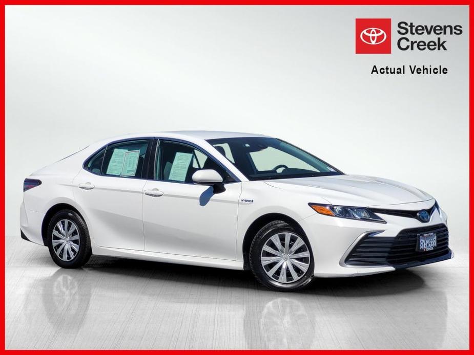 used 2021 Toyota Camry Hybrid car, priced at $26,900