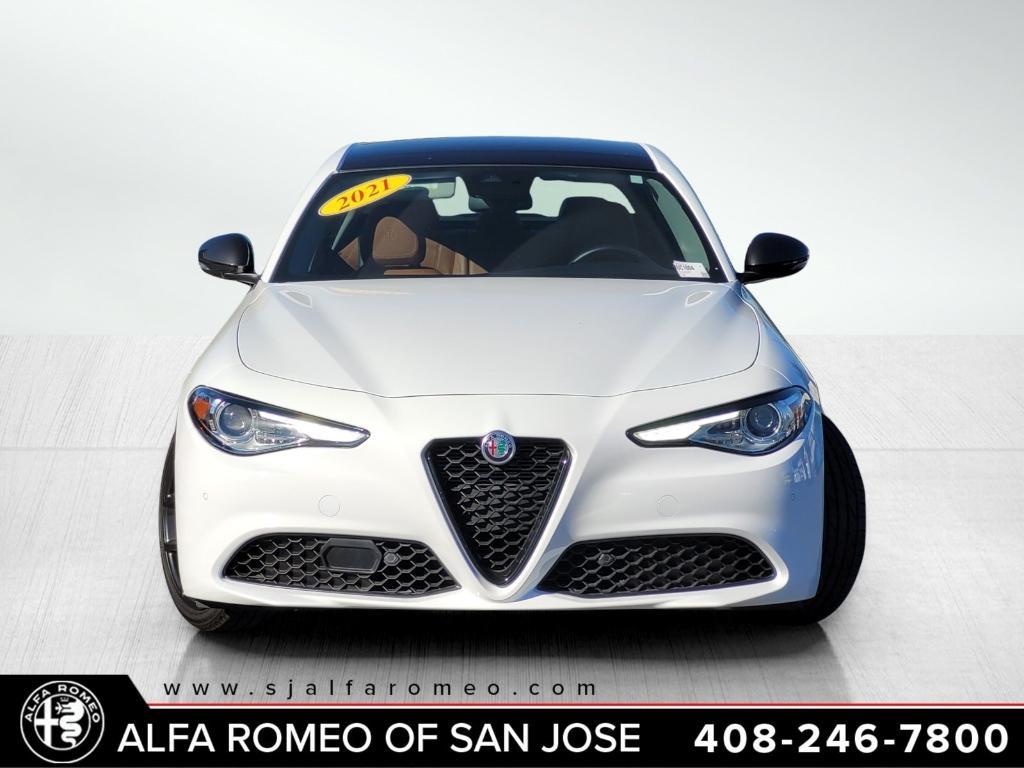 used 2021 Alfa Romeo Giulia car, priced at $23,653