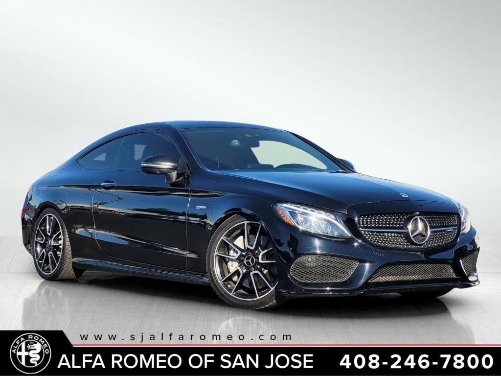 used 2018 Mercedes-Benz AMG C 43 car, priced at $26,888