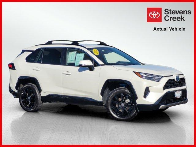 used 2022 Toyota RAV4 Hybrid car, priced at $37,900