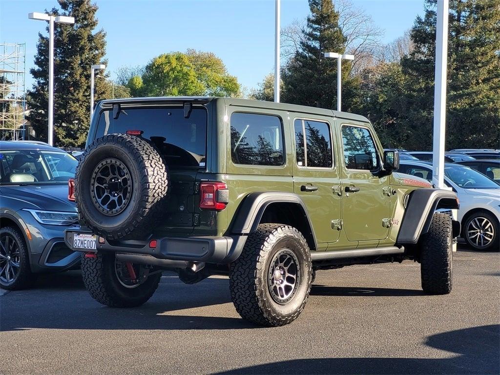 used 2021 Jeep Wrangler Unlimited car, priced at $40,500