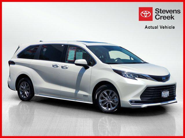 used 2021 Toyota Sienna car, priced at $44,900