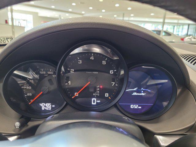 used 2023 Porsche 718 Boxster car, priced at $59,900