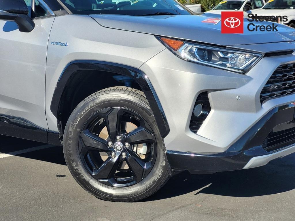 used 2021 Toyota RAV4 Hybrid car, priced at $34,900